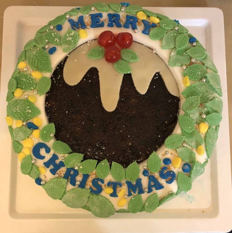 Christmas Cake winning entry