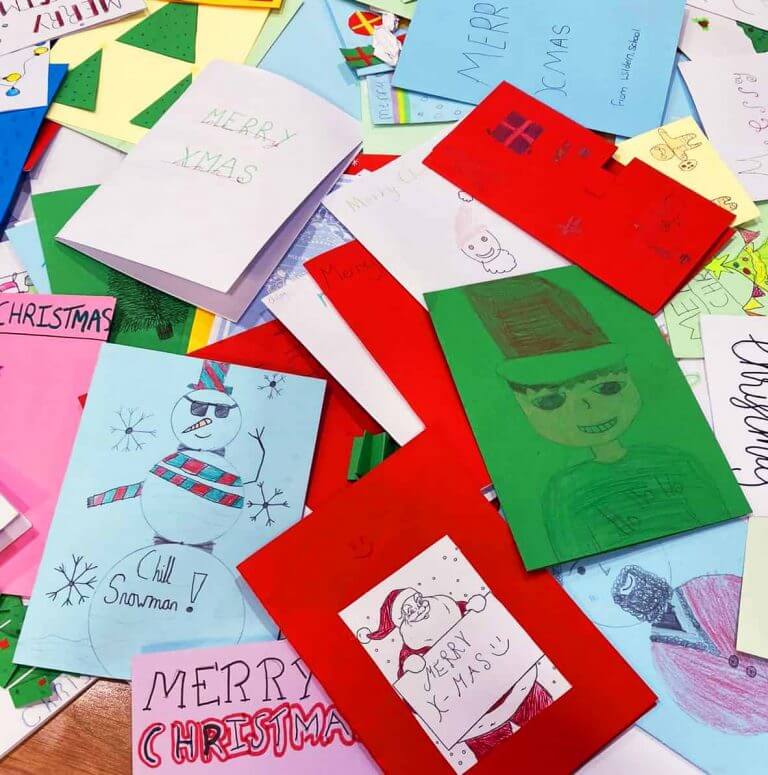 Photo of Christmas cards