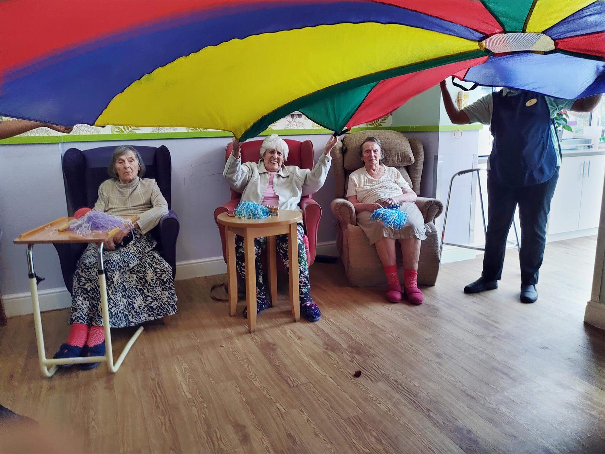 Parachute game - Future Care Group