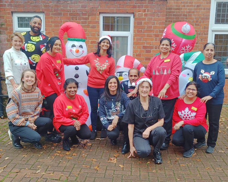 Southborough care home residents are celebrating christmas Jumper Day